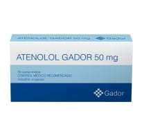 Atenolol Gador 50 Mg 30 Comprimidos