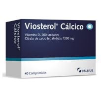 Viosterol Cálcico 200 U.i. 1500 Mg 40 Comprimidos