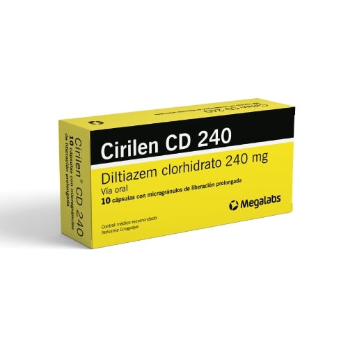 CIRILEN CD 240 MG 10 CÁPSULAS