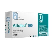 Allofed 100 Mg 25 Comprimidos