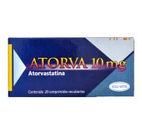 Atorva 10 Mg 20 Comprimidos