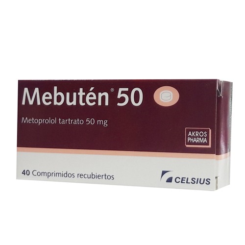 Mebuten 50 Mg 40 Comprimidos