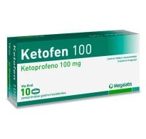 KETOFEN 100 MG 10 COMPRIMIDOS