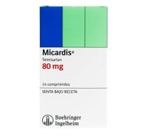 MICARDIS 80 MG 14 COMPRIMIDOS