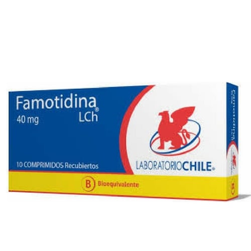 FAMOTIDINA LCH 40 MG 10 COMPRIMIDOS