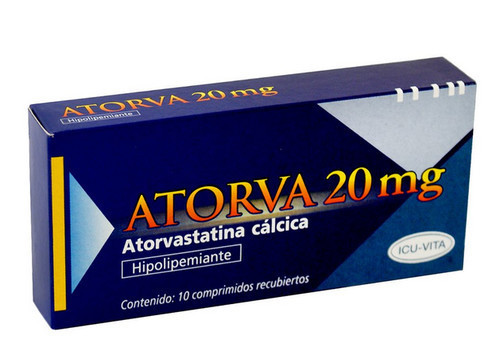 Atorva 20 Mg 10 Comprimidos