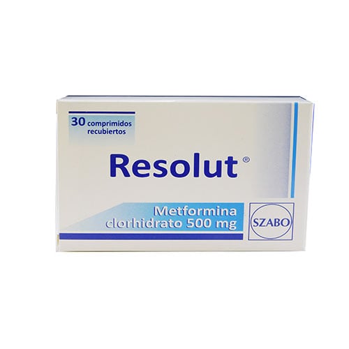 RESOLUT 500 MG 30 COMPRIMIDOS