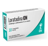 Loratadina 10 Mg Ion 10 Comprimidos