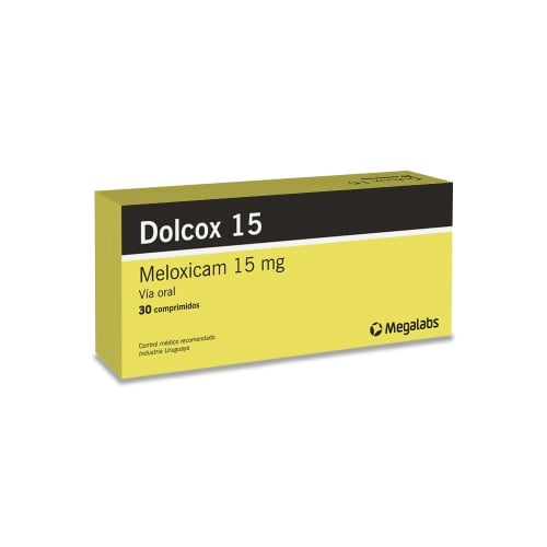 DOLCOX 15 MG 30 COMPRIMIDOS