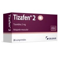 Tizafen 2 Mg 20 Comprimidos