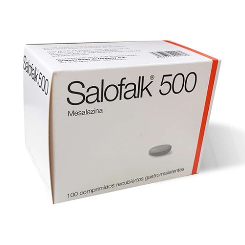 SALOFALK 500 MG 100 TABLETAS