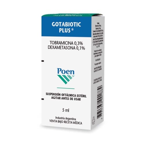 Gotabiotic Plus Oftalmológico 5 Ml