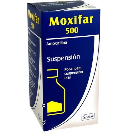 Moxifar 500 Mg Suspensión 70 Ml