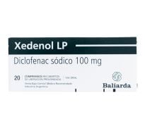 XEDENOL LP 100 MG 20 COMPRIMIDOS