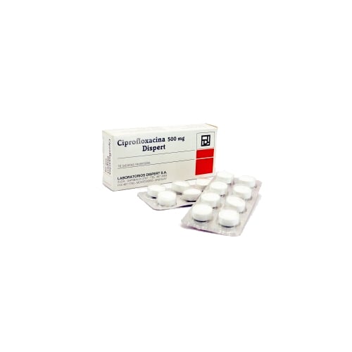 Ciprofloxacina Dispert 500 Mg 16 Comprimidos