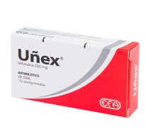 Uñex 250 Mg 10 Comprimidos