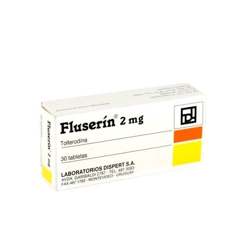 Fluserin 2 Mg 30 Tabletas