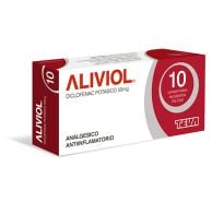 Aliviol 50 Mg 10 Comprimidos