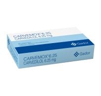 Carvemox 6.25 Mg 30 Comprimidos