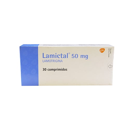 Lamictal 50 Mg 30 Comprimidos