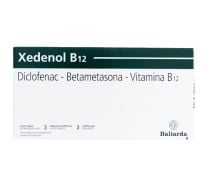 Xedenol B12 Inyectable 3 Ampollas