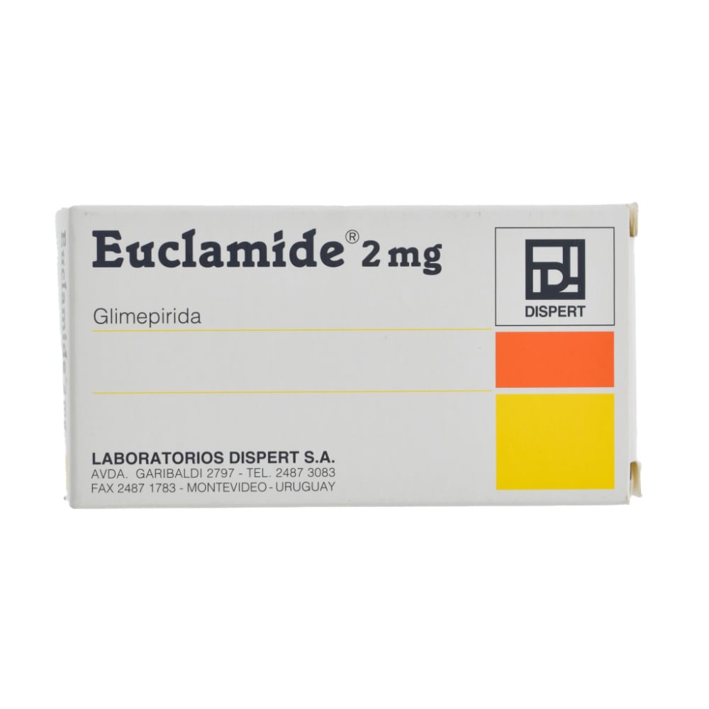 Euclamide 2 Mg 15 Tabletas