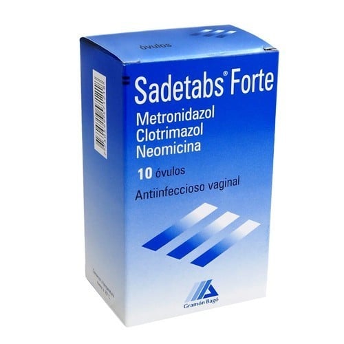 Sadetabs Forte 10 óvulos