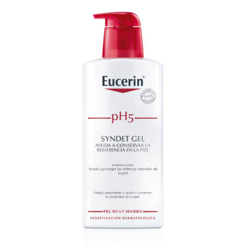 EUCERIN PH5 SYNDET GEL CON BOMBA 400 ML.