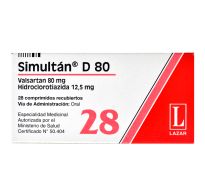 Simultan D 80 Mg 28 Comprimidos