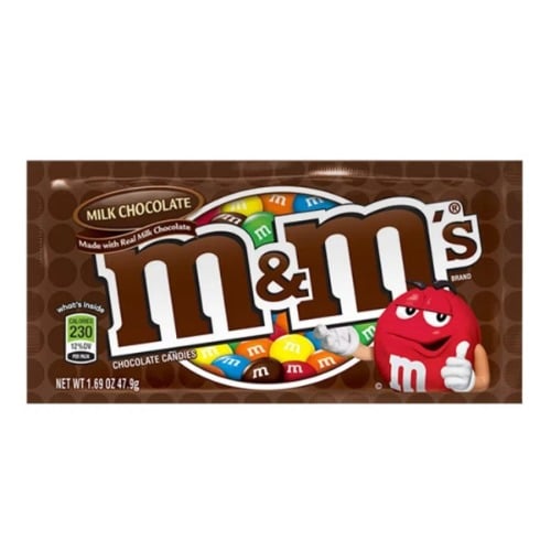 CHOCOLATE M&M PLAIN 52GRS