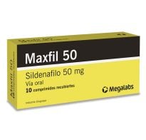 MAXFIL 50 MG 10 COMPRIMIDOS