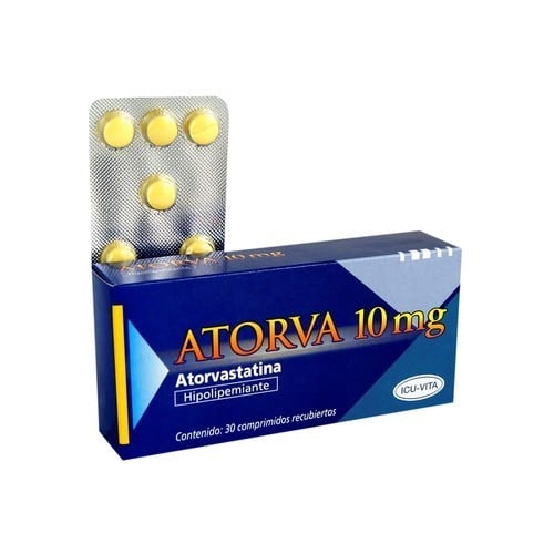 Atorva 10 Mg 30 Comprimidos