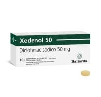 Xedenol 50 Mg 10 Comprimidos