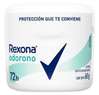 ANTITRANSPIRANTE REXONA FEMENINO EN CREMA ODORONO 60G