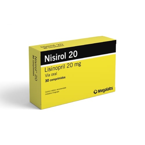 Nisirol 20 Mg 30 Comprimidos