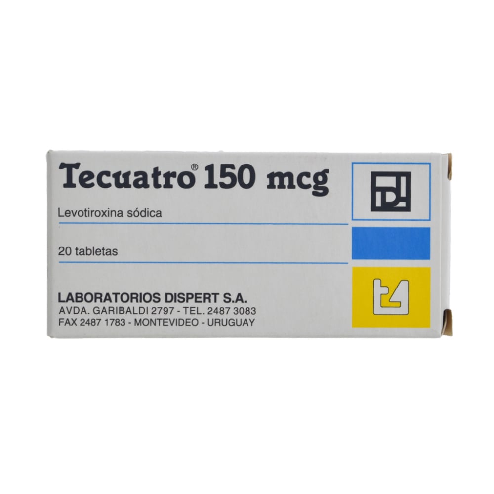 Tecuatro 150 Mcg 20 Tabletas