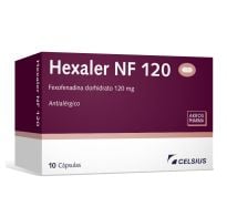 Hexaler Nf 120 Mg 10 Cápsulas