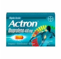 ACTRON 400 MG RAPIDA ACCION 10 CÁPSULAS