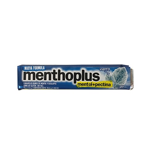 Pastillas Menthoplus Mentol 30 6 G