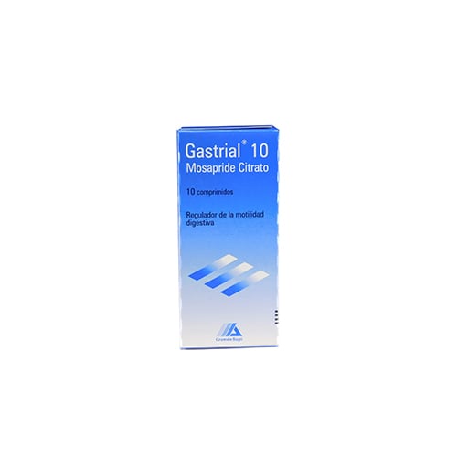 Gastrial 10 Mg 10 Comprimidos