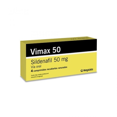 VIMAX 50 MG 4 COMPRIMIDOS