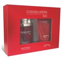 SET PERFUME CASAPUEBLO NAVY RED EDT + GEL DE DUCHA