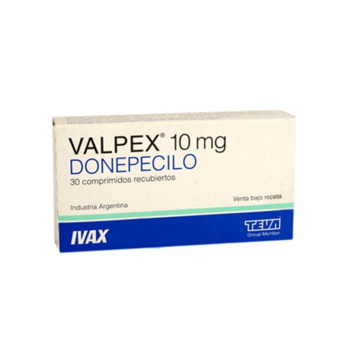 Valpex 10 Mg 30 Comprimidos