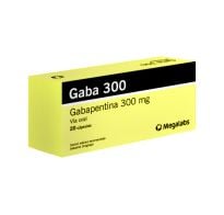 GABA 300 MG 20 CÁPSULAS