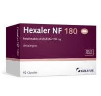 Hexaler Nf 180 Mg 10 Cápsulas