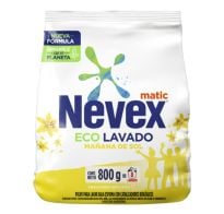 Jabón En Polvo Para Ropa Nevex Mañanas Del Sol 800 G