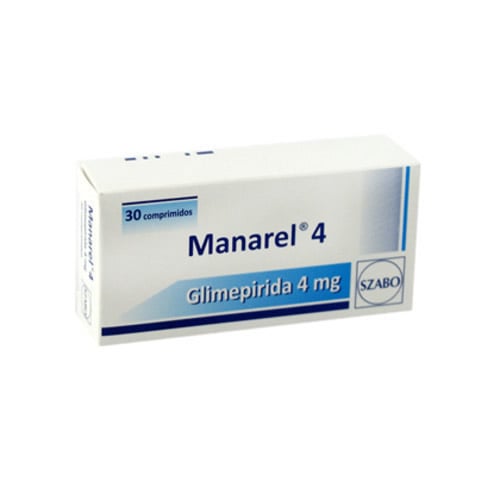 Manarel 4 Mg 30 Comprimidos