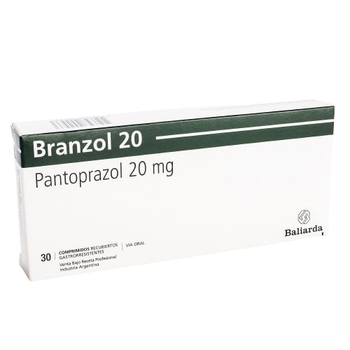 BRANZOL 20 MG 30 COMPRIMIDOS