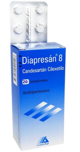 Diapresan 8 Mg 20 Comprimidos