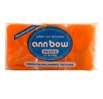 BARRA ANN BOW GLICERINA X3 UNIDADES 120 GRS.